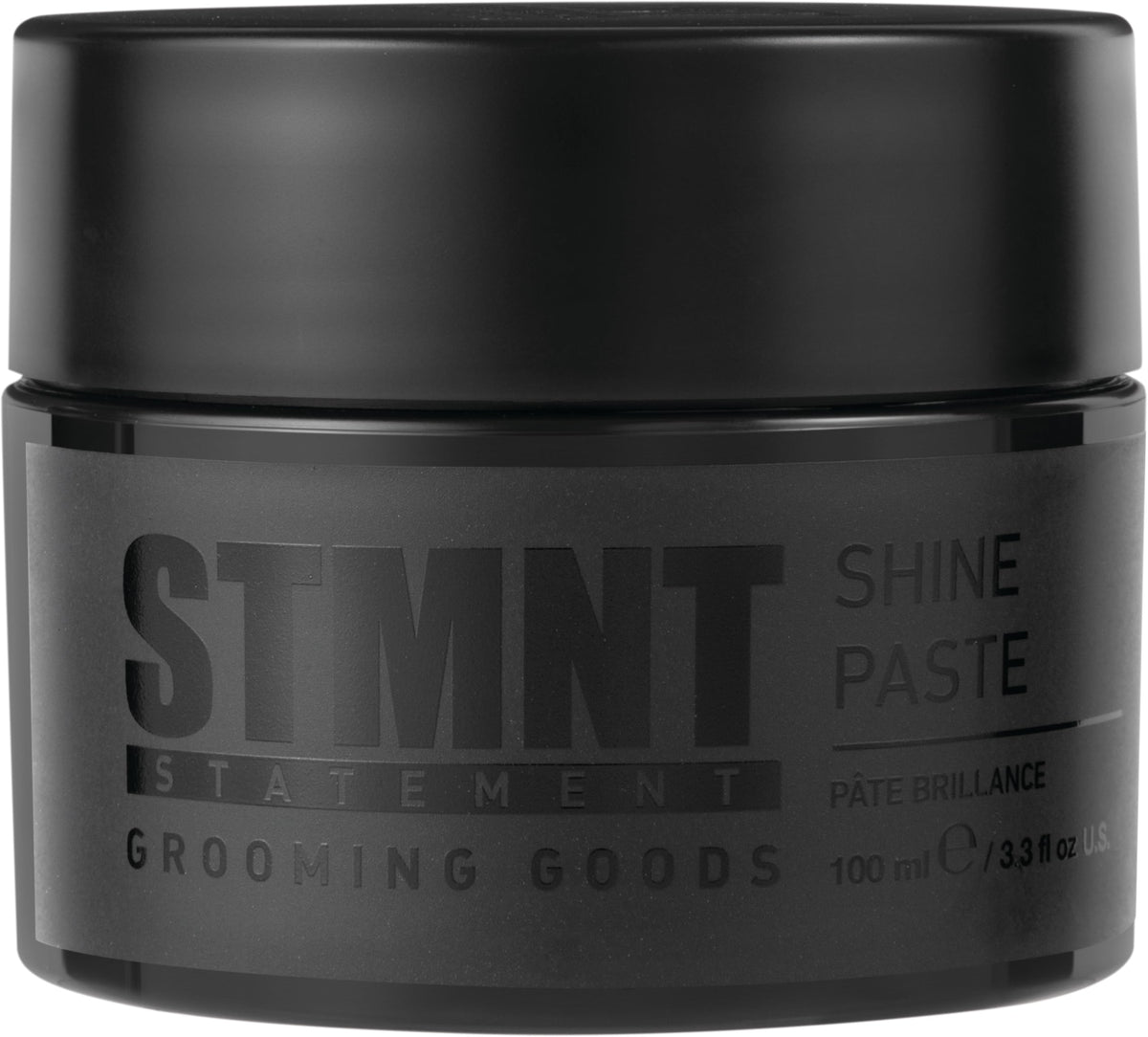 STMNT shine paste front packaging showing jar and label for easy identification