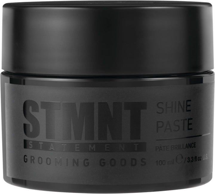 STMNT shine paste front packaging showing jar and label for easy identification