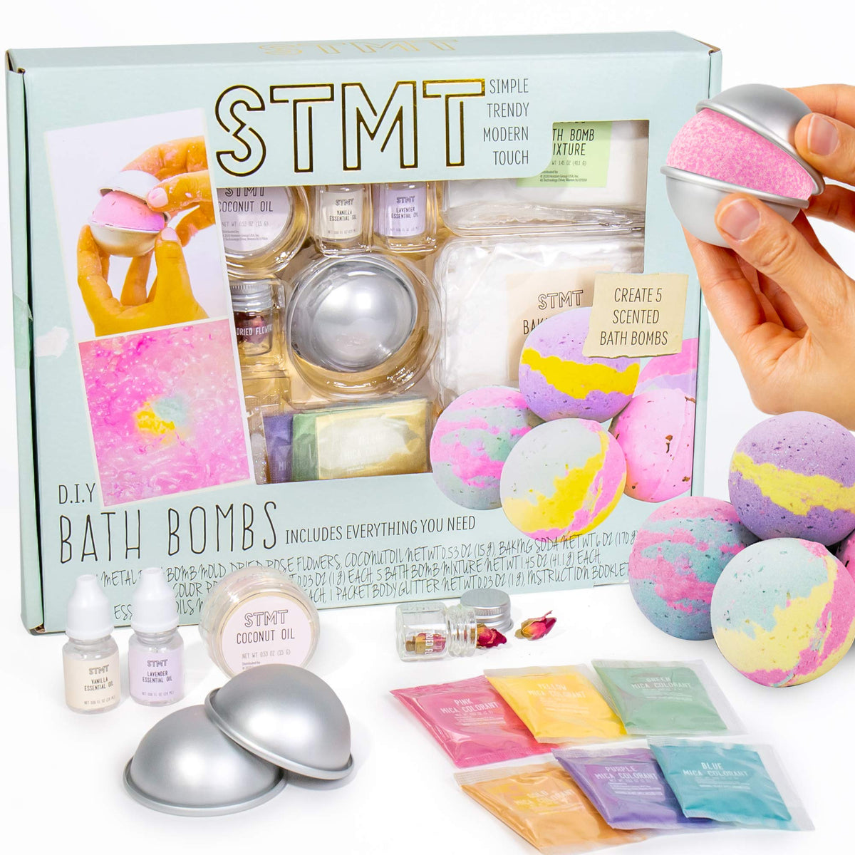 STMT front packaging showing kit contents and benefits