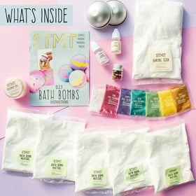 STMT colorful mica powders and body glitter for vibrant colors