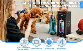 STNFAREBI on salon counter demonstrating professional storage and easy access