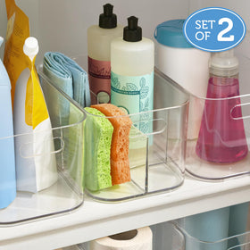 STORi Bliss top view showing five compartments to separate makeup and tools