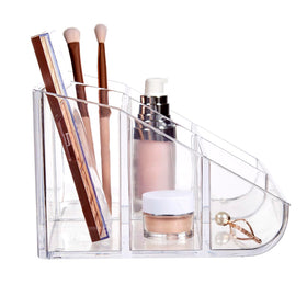 STORi close-up of clear plastic finish showing durable, BPA-free material