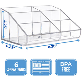 STORi organizer held in hand to show compact size and space-saving benefit