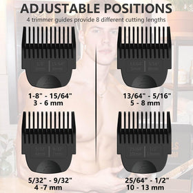 Stovast guard attached to Manscaped 3.0 trimmer demonstrating secure fit