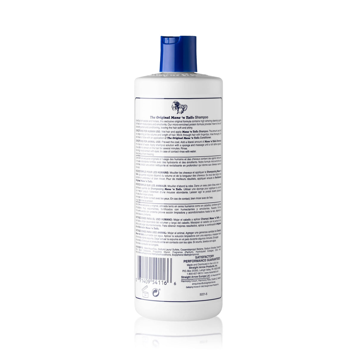 Close-up of Straight Arrow shampoo lather texture highlighting protein-rich formula