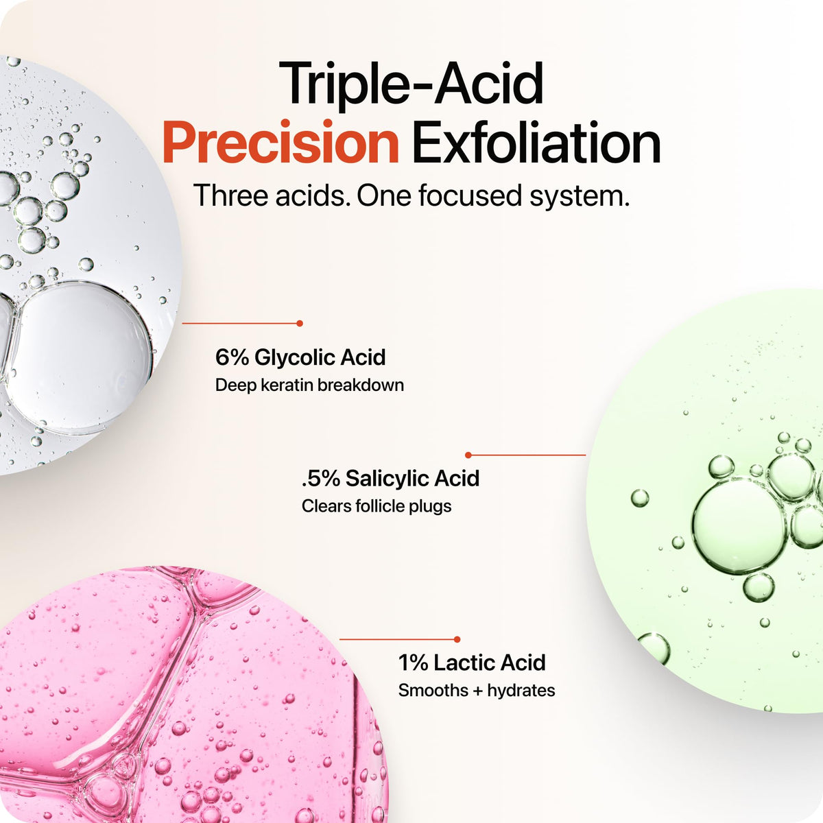STRAWBERRY application on arm demonstrating smoother skin result