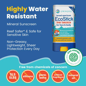 STREAM 2 SEA EcoStick creamy texture close-up for non-greasy coverage