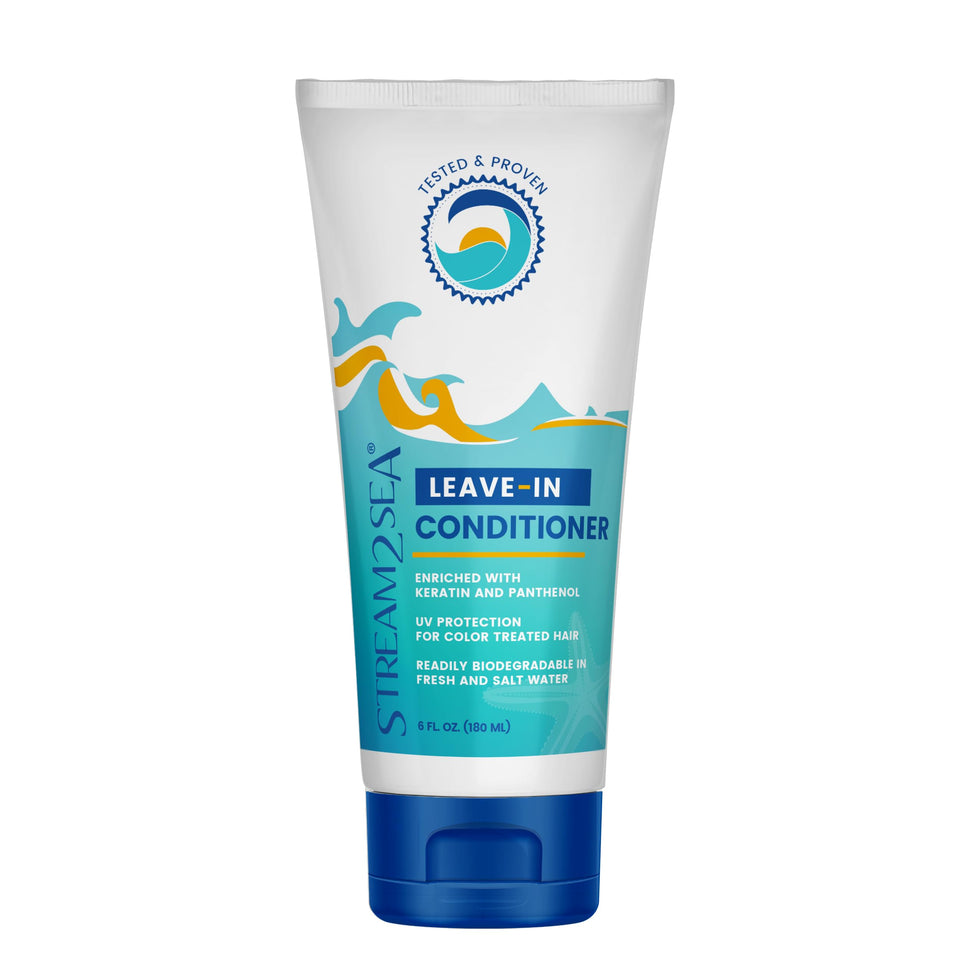 STREAM 2 SEA front packaging showing eco tube and product name benefits