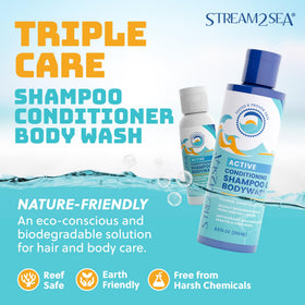 STREAM 2 SEA texture lather demonstrating gentle cleansing benefit