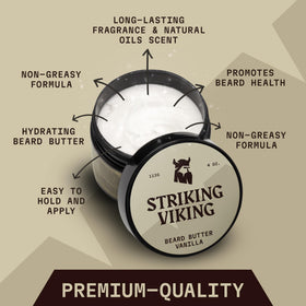Striking Viking 4oz jar next to coin showing true size and portability