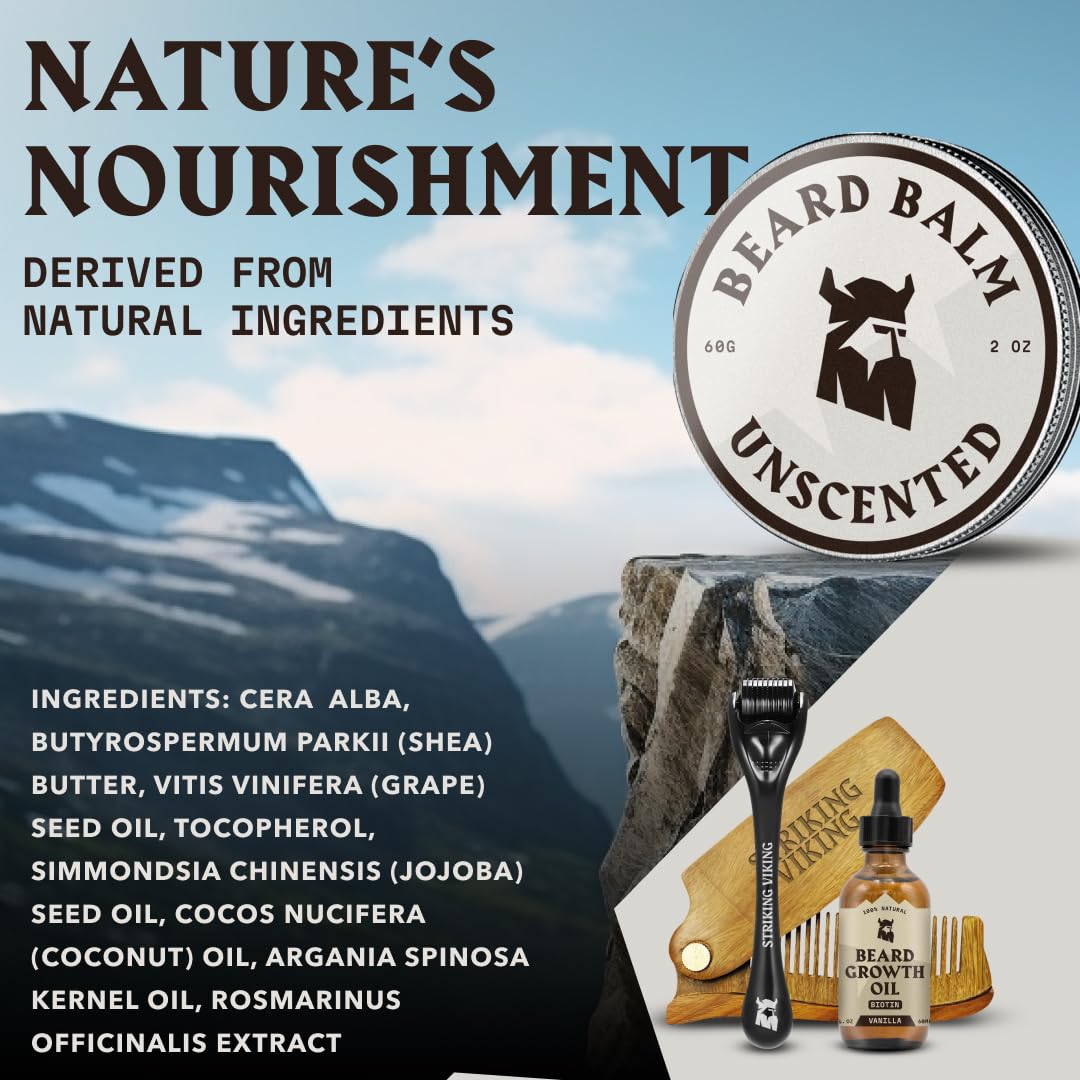 Striking Viking jojoba and argan oils close-up for nourishing benefits