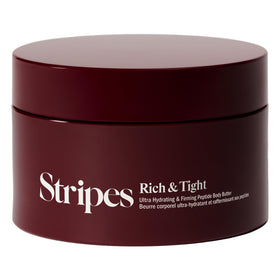 STRIPES jar front view showing label and 16.48 oz size for clear product identity and benefit