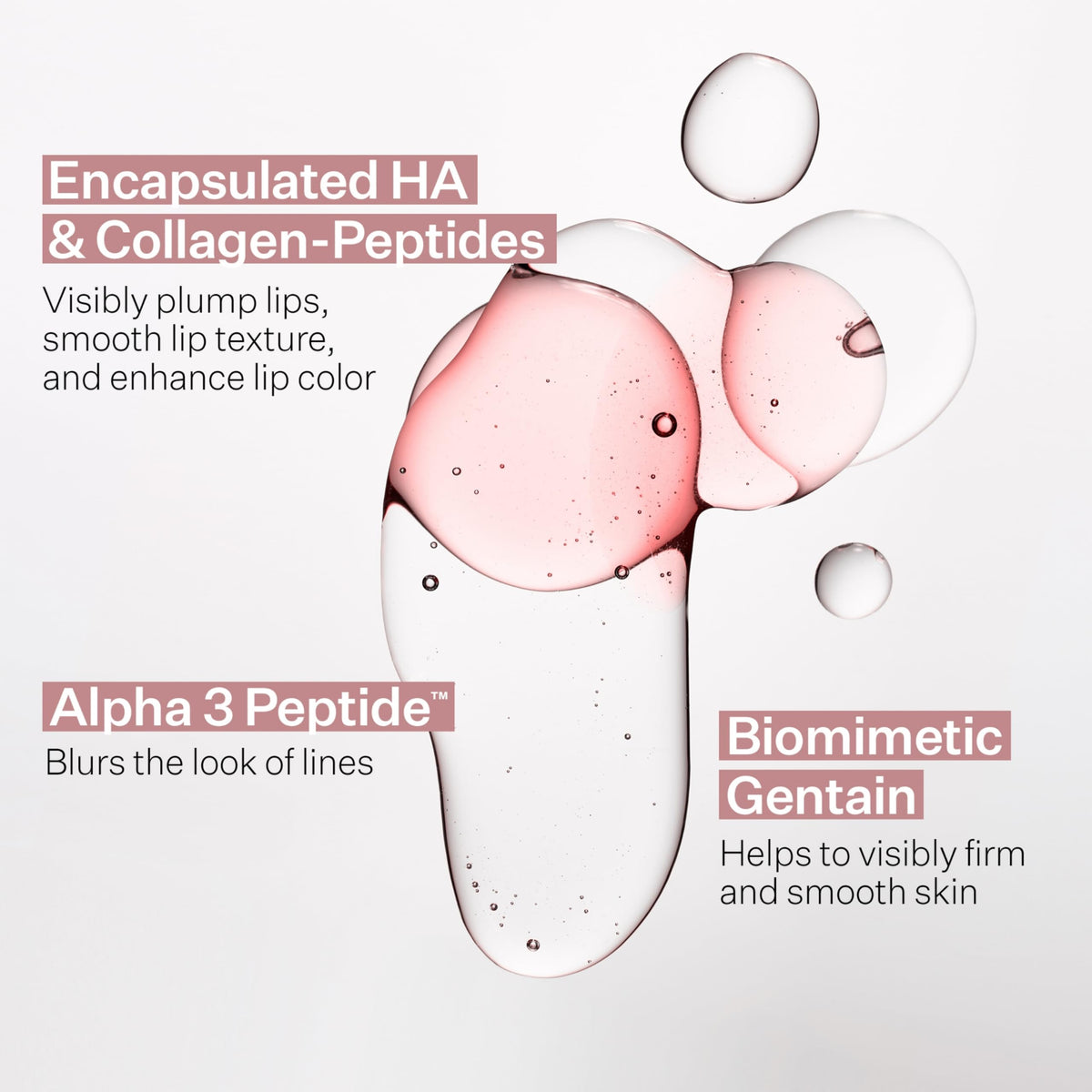 StriVectin DoubleFix texture on fingertip illustrating creamy hydration and smoothness