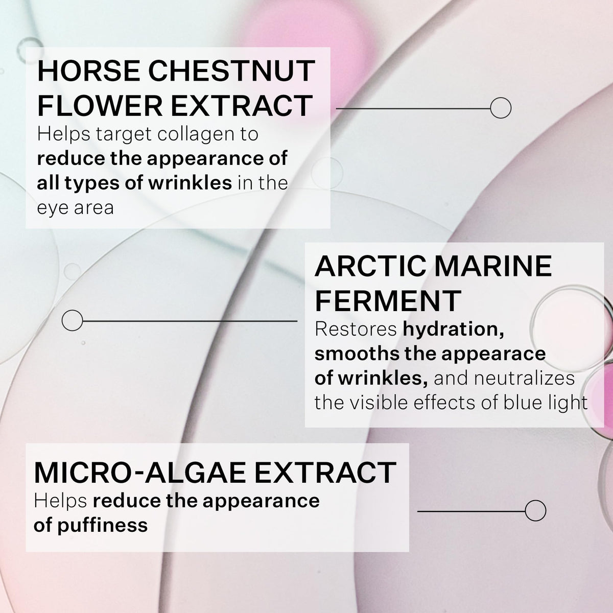 StriVectin concentrate on fingertip ready for application and precise dosing