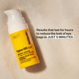 StriVectin application under eye demonstration showing easy targeted use