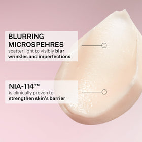 StriVectin primer being dispensed showing easy pump application benefit