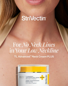 StriVectin cream texture close-up showing rich smoothing formula for visible plumping benefits
