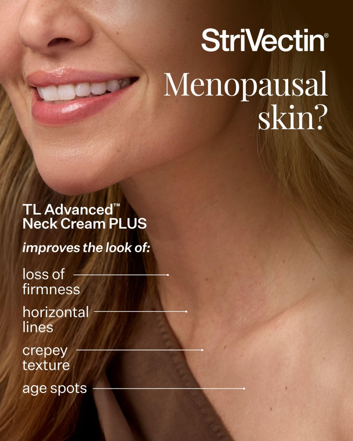StriVectin ingredient visual highlighting Alpha-3 Peptide action for firmness