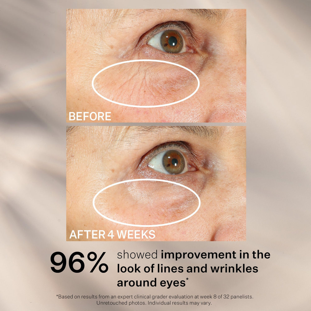 StriVectin back label focus on ingredients and directions, supports informed use