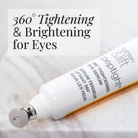 StriVectin cooling metal applicator close-up, provides soothing massage benefit