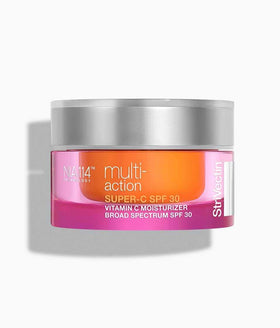 StriVectin front packaging showing product and SPF, brightening benefit