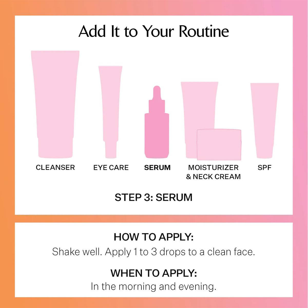 StriVectin serum on a bathroom vanity in lifestyle setting for daily routine