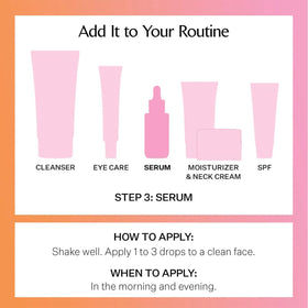 StriVectin serum on a bathroom vanity in lifestyle setting for daily routine