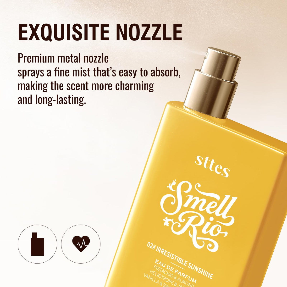 Sttes bottle flatlay with travel essentials illustrating portability benefit: ready for trips