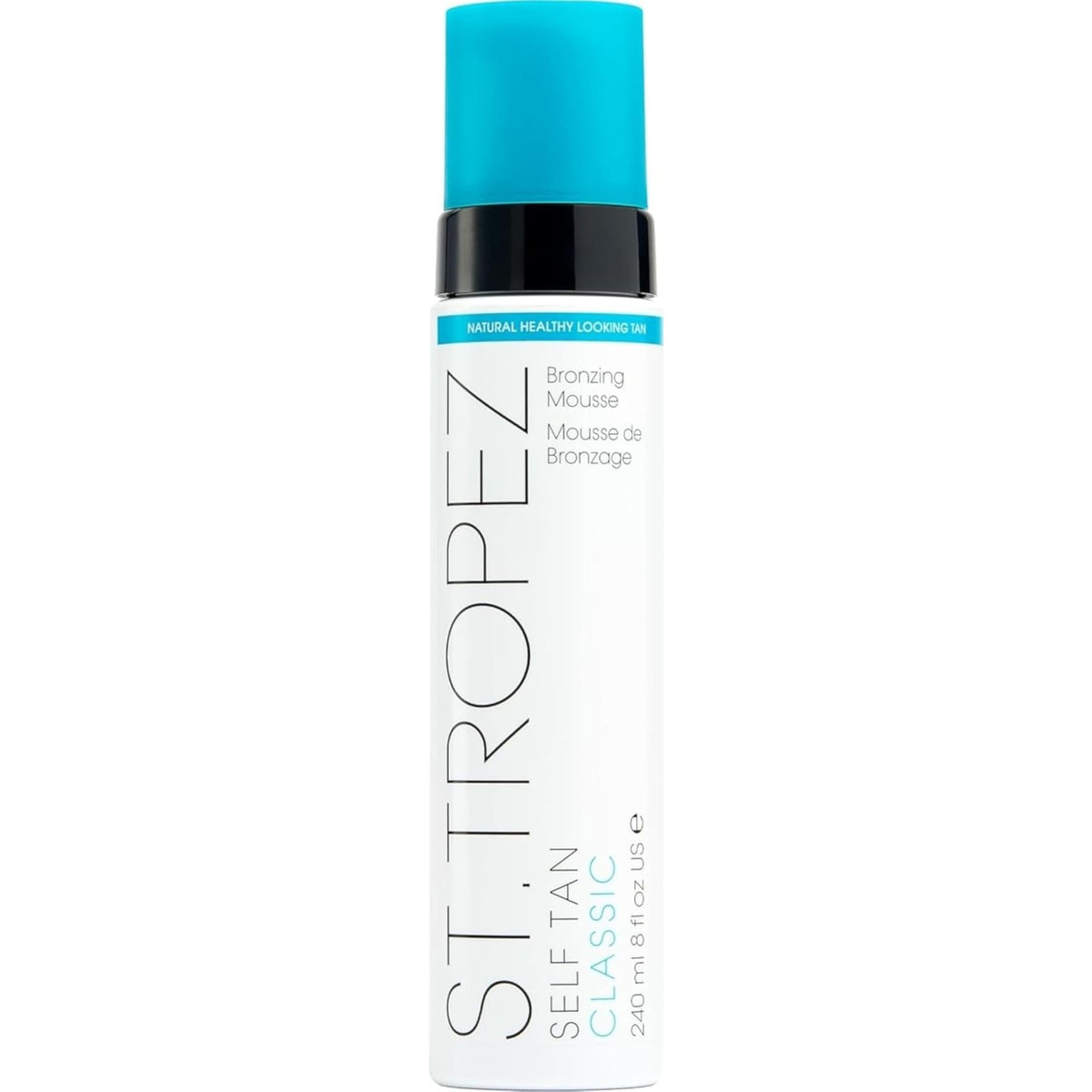 St.Tropez front packaging showing bottle and brand for trusted tan