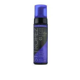 St.Tropez front packaging showing product and benefit of deep olive tan