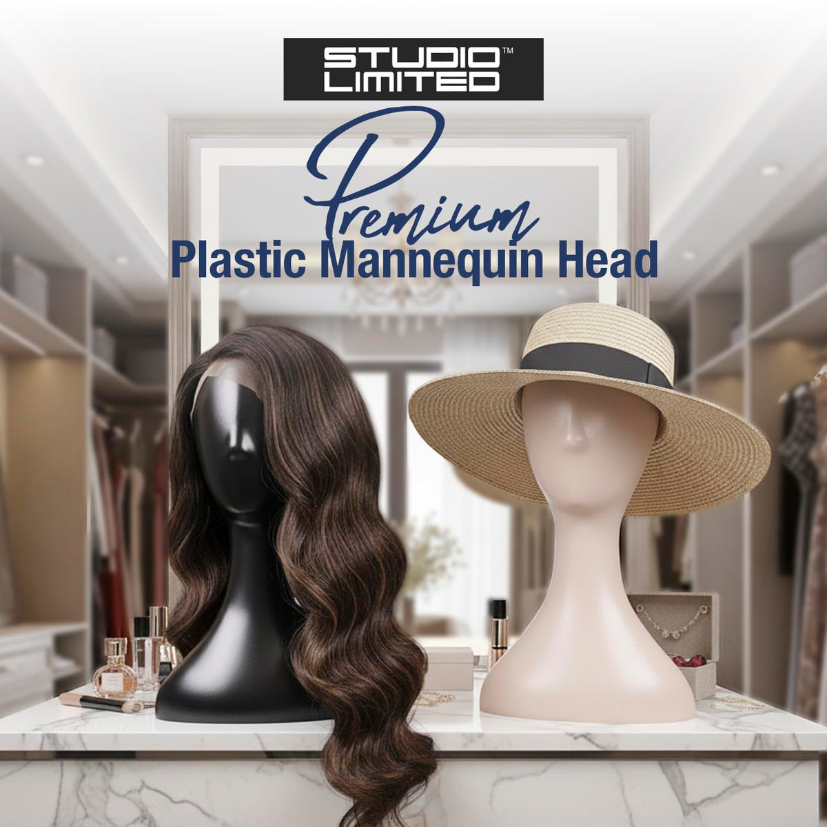 STUDIO LIMITED side profile detailing smooth contours for accurate styling and pin support