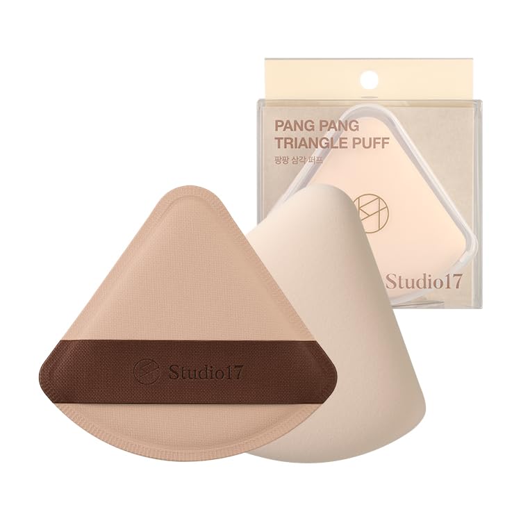 STUDIO17 Pang Pang puff front view showing shape and size for faster coverage