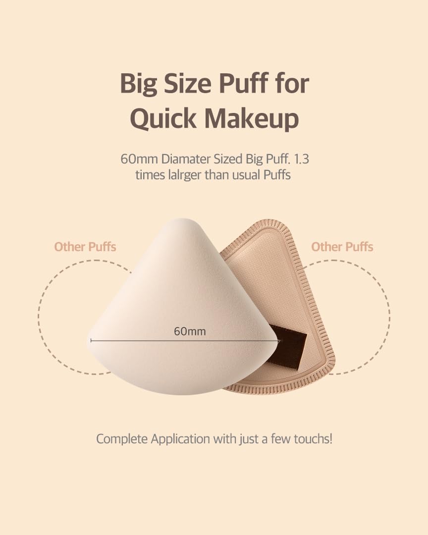 STUDIO17 puff inside included clear case for hygienic storage and travel