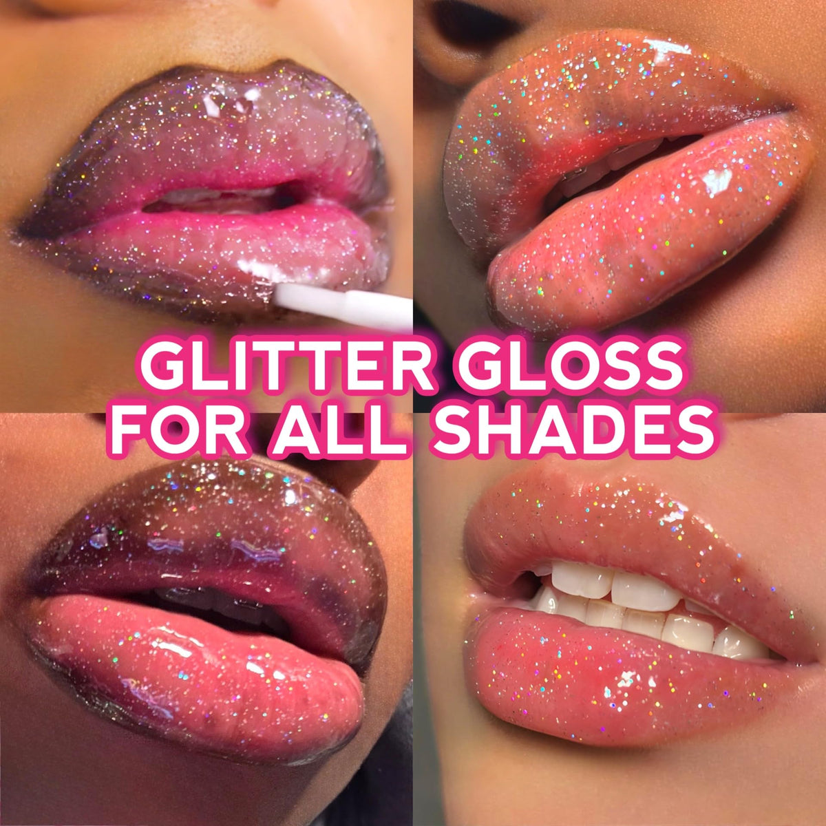 Shop Stunner Shades applied by model for high-impact evening sparkle