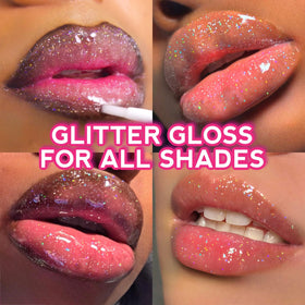 Shop Stunner Shades applied by model for high-impact evening sparkle