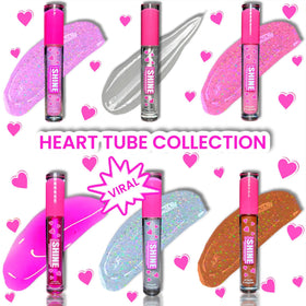 Shop Stunner Shades swatch on hand in natural light showing prismatic gloss