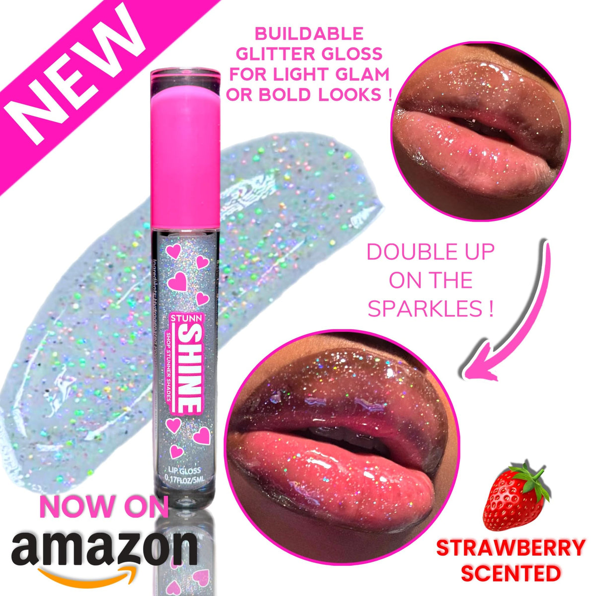 Shop Stunner Shades wand applicator demonstrating smooth glide and control