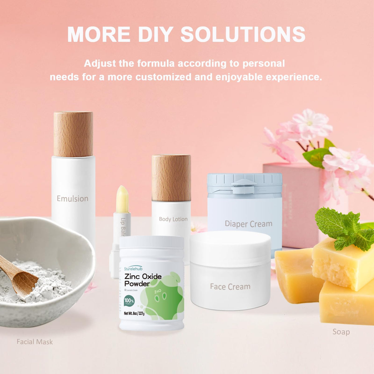 Sturelehub DIY sunscreen bottle in sunlight lifestyle shot inspiring at‑home use