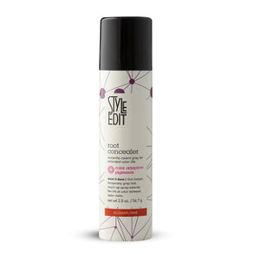 STYLE EDIT front packaging in auburn showing product benefit quick coverage