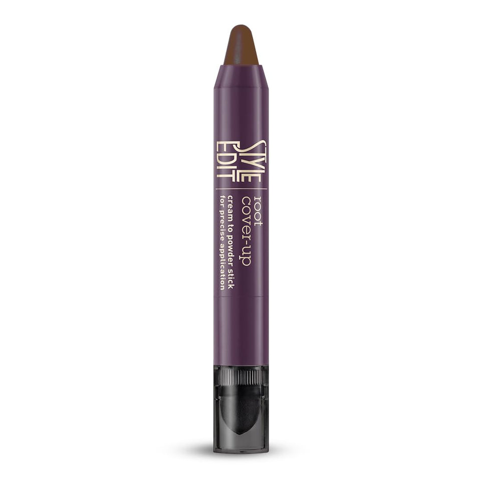 STYLE EDIT front view of touch-up stick showing compact packaging and shade