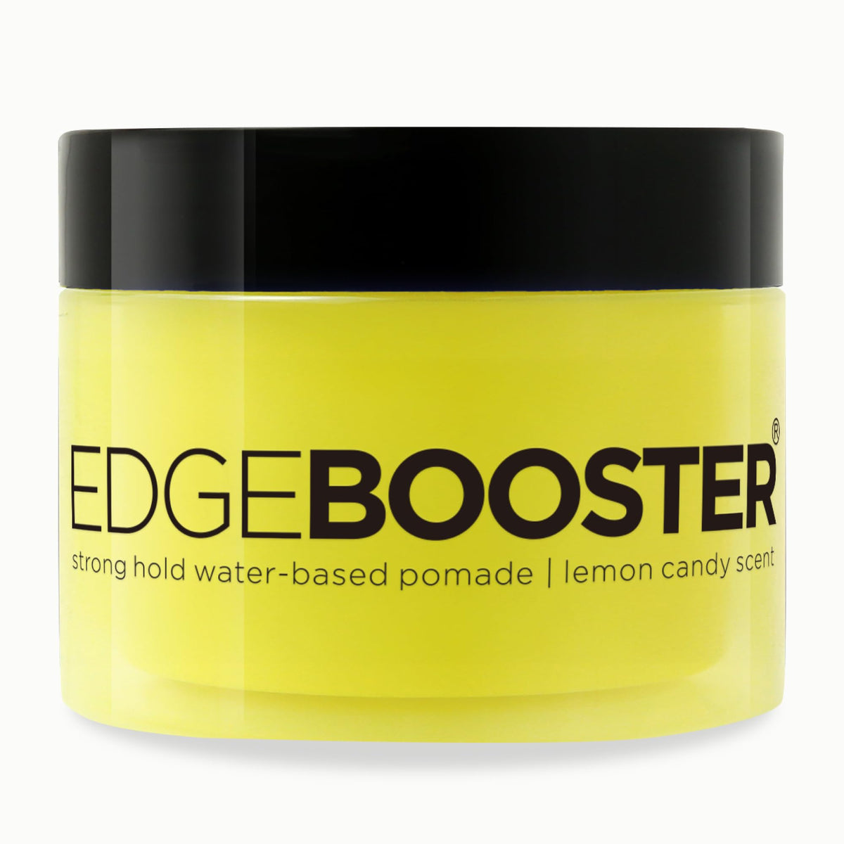 Style Factor front packaging showing jar and Lemon Candy scent benefits