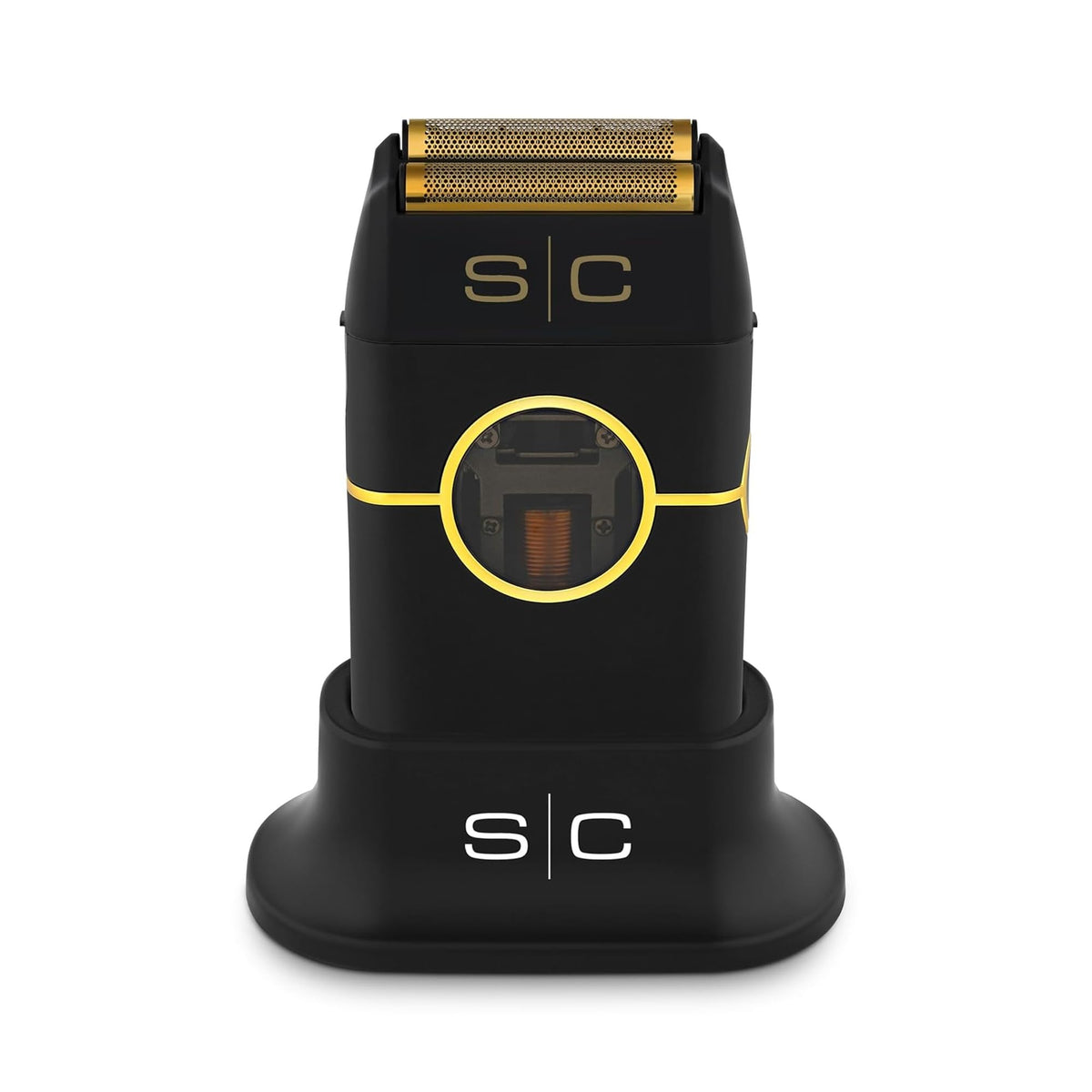 StyleCraft front view of foil shaver showing ergonomic grip and precision head benefit