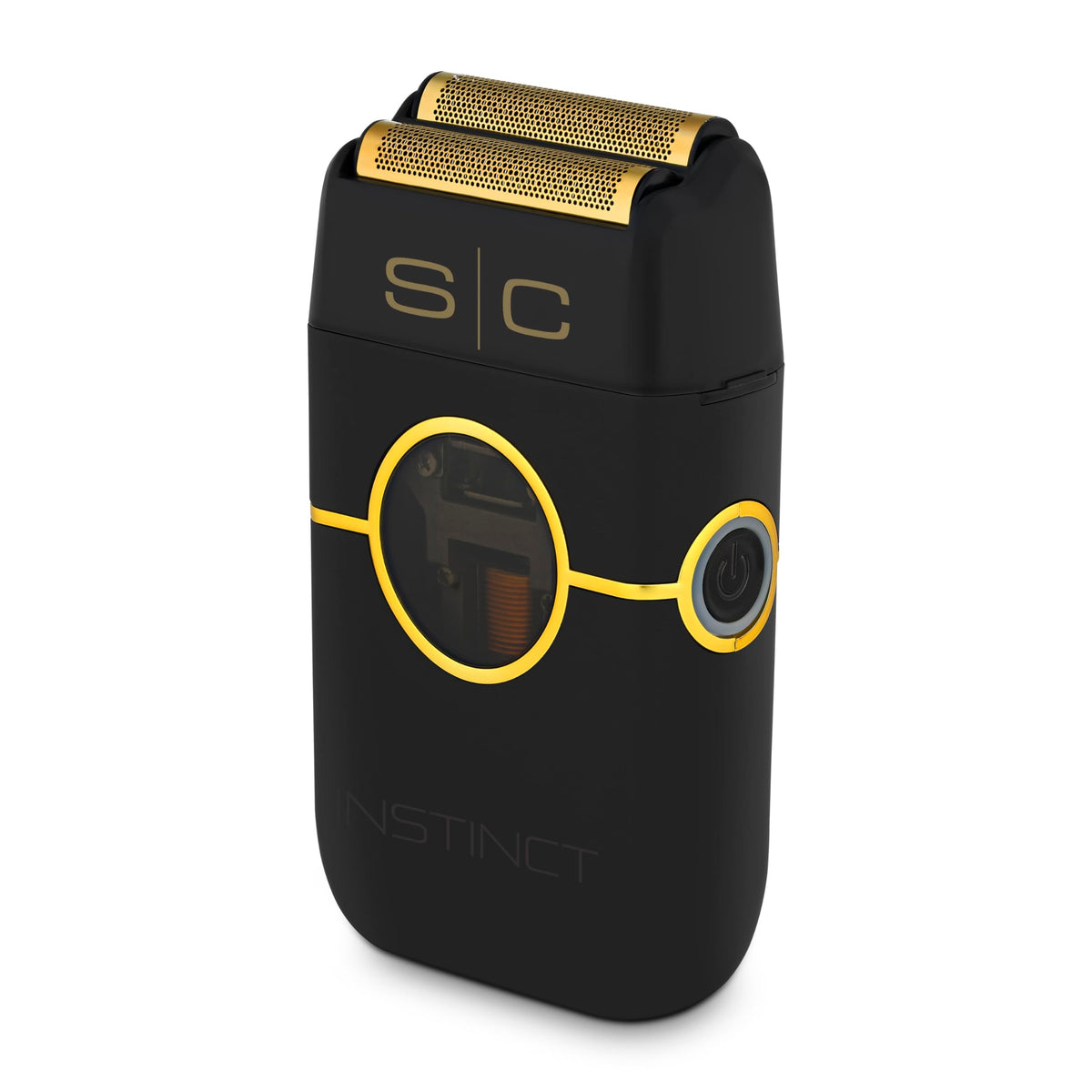 StyleCraft gold titanium foil detail showing cutter texture for closer, smoother finishes