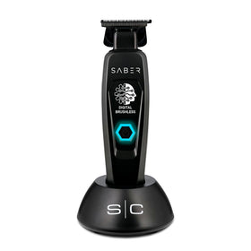 Stylecraft Saber front view showing metal body and ergonomic shape for professional control