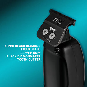 Stylecraft Saber side grip detail showing textured handle for secure handling and comfort