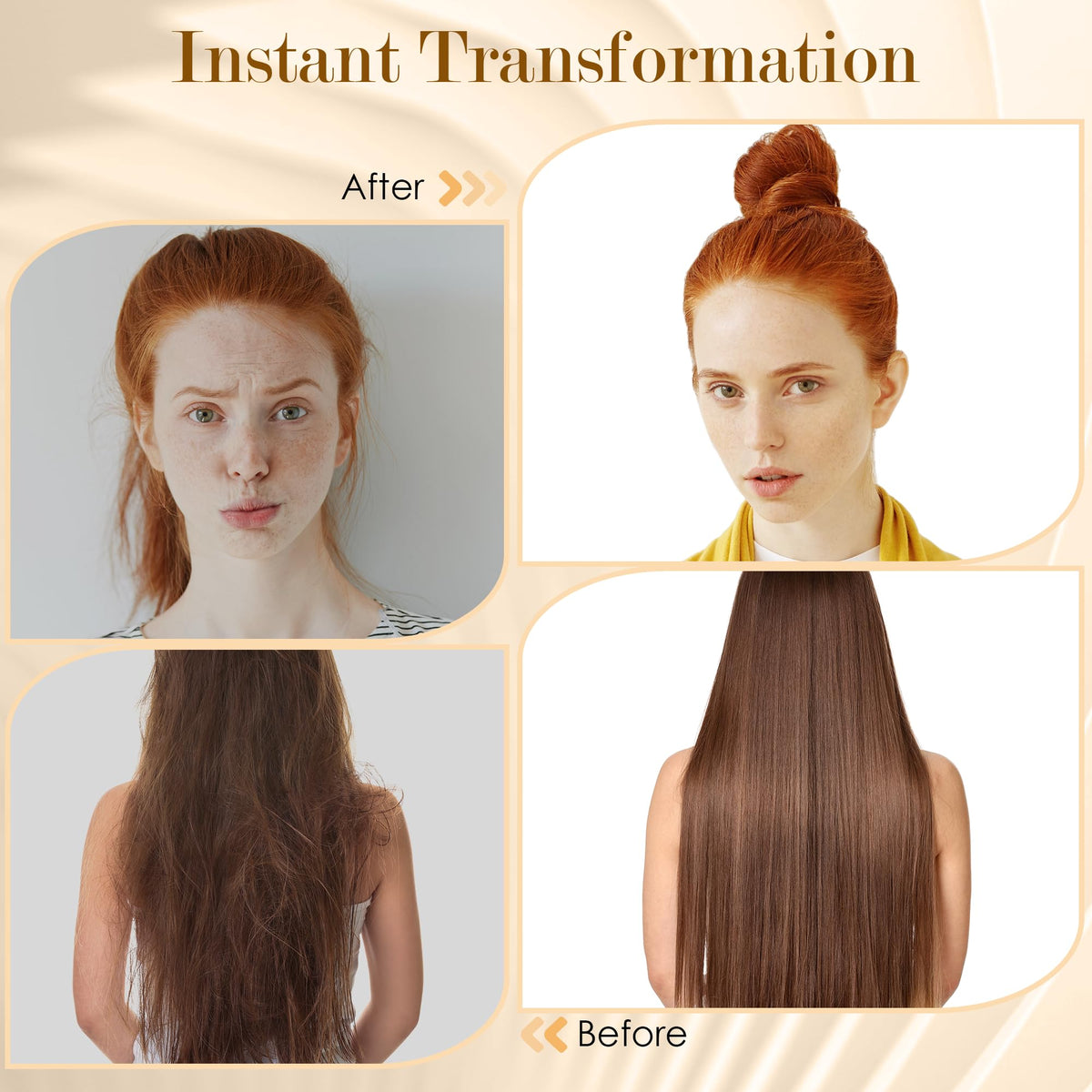 STYLEMATE bristles distributing scalp oils to boost shine and reduce frizz