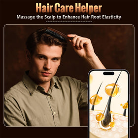 STYLEMATE close detail of nylon stiff bristles for effective detangling