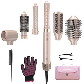 StyleVibe front view with attachments showing versatility and compact storage benefit