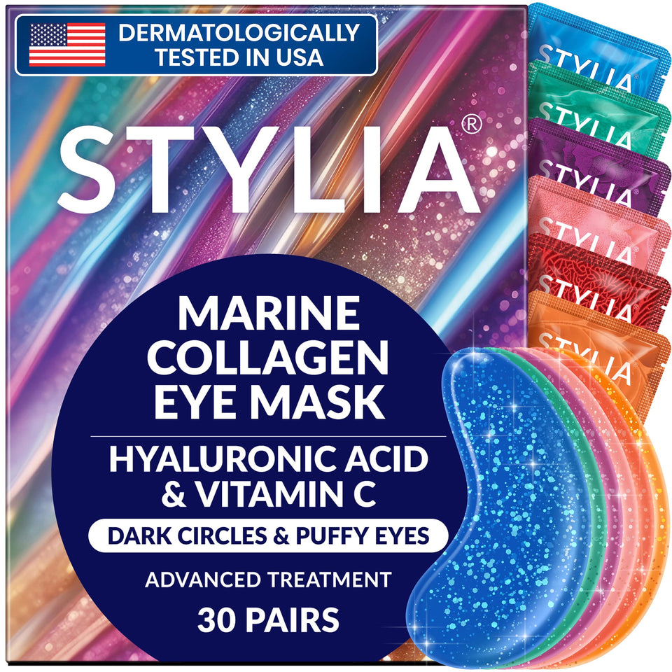 Stylia front packaging showing product and pairs, promotes quick refresh